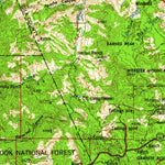 United States Geological Survey Mesa, AZ (1960, 250000-Scale) digital map