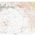 United States Geological Survey Mesa, AZ (1994, 100000-Scale) digital map