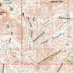 United States Geological Survey Mesa, AZ (1994, 100000-Scale) digital map