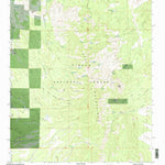 United States Geological Survey Mesa Cencerro, NM (1995, 24000-Scale) digital map