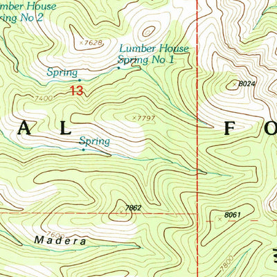 United States Geological Survey Mesa Cencerro, NM (1995, 24000-Scale) digital map