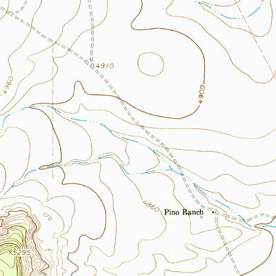 United States Geological Survey Mesa Cherisco, NM (1963, 24000-Scale) digital map