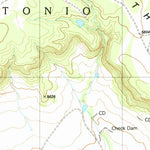 United States Geological Survey Mesa Chupinas, NM (1989, 24000-Scale) digital map