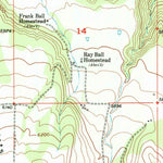 United States Geological Survey Mesa, CO (1955, 24000-Scale) digital map