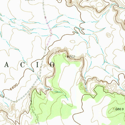 United States Geological Survey Mesa Cortada, NM (1961, 24000-Scale) digital map