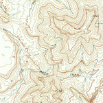 United States Geological Survey Mesa De Anguila, TX (1971, 24000-Scale) digital map