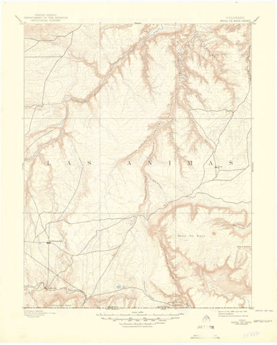 United States Geological Survey Mesa De Maya, CO (1893, 125000-Scale) digital map