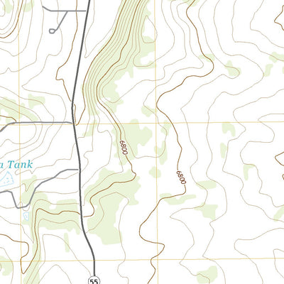 United States Geological Survey Mesa Draw, NM (2020, 24000-Scale) digital map