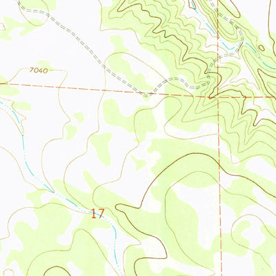 United States Geological Survey Mesa El Toro, NM (1966, 24000-Scale) digital map