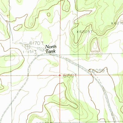 United States Geological Survey Mesa Gallina, NM (1985, 24000-Scale) digital map