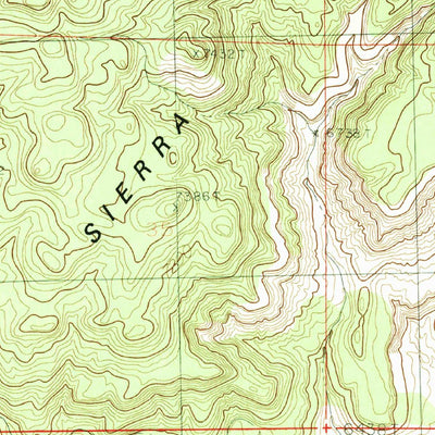 United States Geological Survey Mesa Gallina, NM (1985, 24000-Scale) digital map