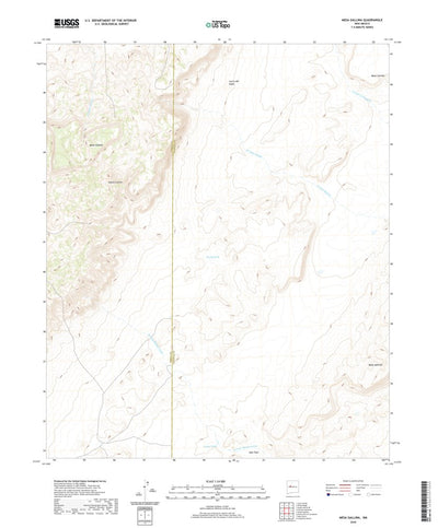 United States Geological Survey Mesa Gallina, NM (2020, 24000-Scale) digital map
