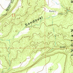 United States Geological Survey Mesa Gigante, NM (1957, 24000-Scale) digital map