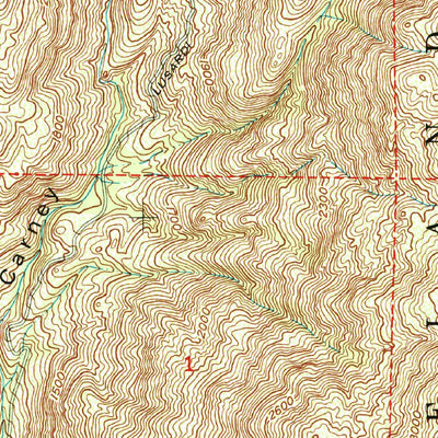 United States Geological Survey Mesa Grande, CA (1948, 24000-Scale) digital map