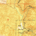 United States Geological Survey Mesa Grande, CA (1949, 24000-Scale) digital map