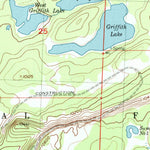 United States Geological Survey Mesa Lakes, CO (1955, 24000-Scale) digital map