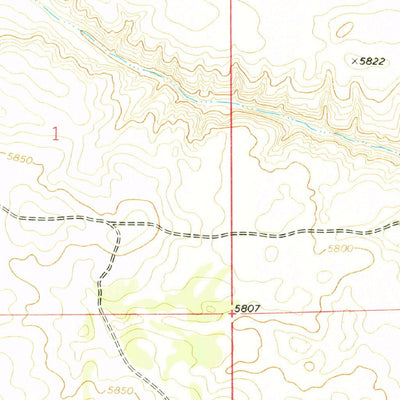 United States Geological Survey Mesa Leon, NM (1978, 24000-Scale) digital map