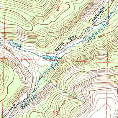 United States Geological Survey Mesa Mountain, CO (2001, 24000-Scale) digital map
