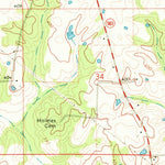 United States Geological Survey Mesa, MS (1970, 24000-Scale) digital map