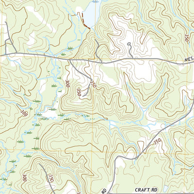 United States Geological Survey Mesa, MS (2020, 24000-Scale) digital map