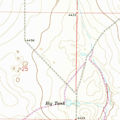 United States Geological Survey Mesa, NM (1967, 24000-Scale) digital map