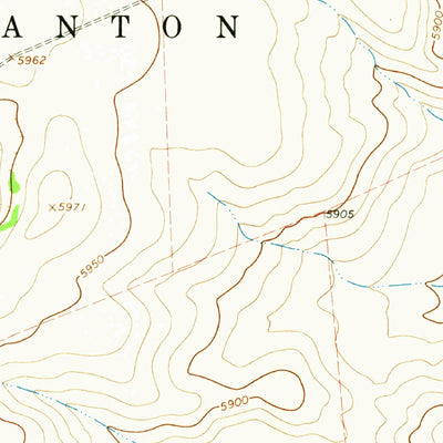 United States Geological Survey Mesa Palo Amarillo, NM (1963, 24000-Scale) digital map
