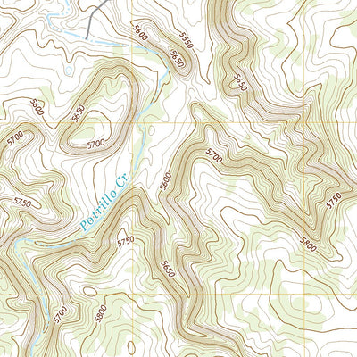 United States Geological Survey Mesa Palo Amarillo, NM (2020, 24000-Scale) digital map