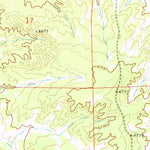 United States Geological Survey Mesa Parada NW, AZ (1971, 24000-Scale) digital map