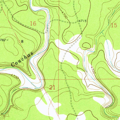 United States Geological Survey Mesa Pino, NM (1972, 24000-Scale) digital map