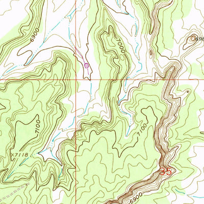 United States Geological Survey Mesa Portales, NM (1961, 24000-Scale) digital map