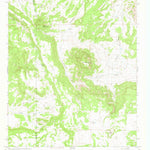 United States Geological Survey Mesa Redonda, AZ (1971, 24000-Scale) digital map