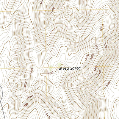 United States Geological Survey Mesa Sarca, NM (2020, 24000-Scale) digital map