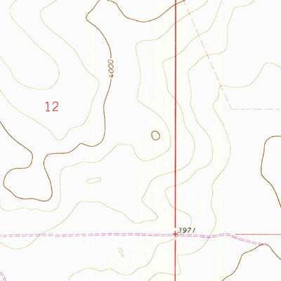 United States Geological Survey Mesa SE, NM (1967, 24000-Scale) digital map
