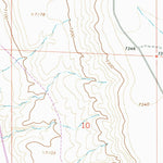 United States Geological Survey Mesa Spring, WY (1964, 24000-Scale) digital map