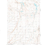 United States Geological Survey Mesa, WA (1965, 62500-Scale) digital map