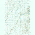United States Geological Survey Mesa West, WA (1986, 24000-Scale) digital map