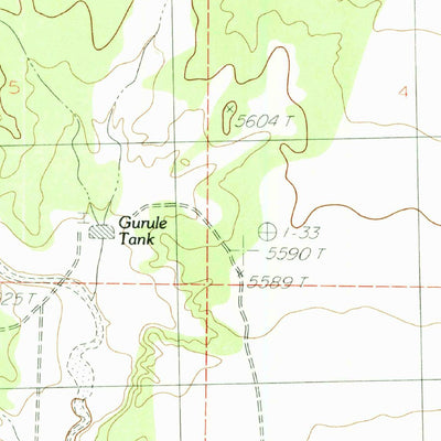 United States Geological Survey Mesas Mojinas, NM (1985, 24000-Scale) digital map