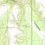 United States Geological Survey Mesas Mojinas, NM (1985, 24000-Scale) digital map