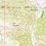 United States Geological Survey Mescal Creek, CA (1956, 24000-Scale) digital map