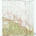 United States Geological Survey Mescal Creek, CA (1995, 24000-Scale) digital map