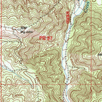 United States Geological Survey Mescal Creek, CA (1995, 24000-Scale) digital map