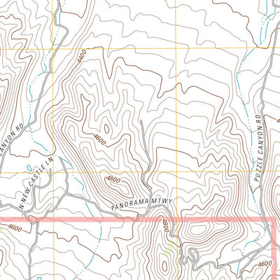 United States Geological Survey Mescal Creek, CA (2012, 24000-Scale) digital map