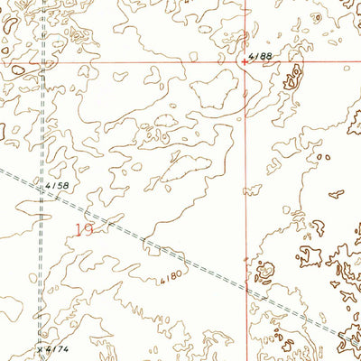 United States Geological Survey Mescalero Point NE, NM (1973, 24000-Scale) digital map