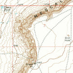 United States Geological Survey Mescalero Point NE, NM (1973, 24000-Scale) digital map
