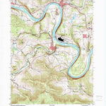 United States Geological Survey Meshoppen, PA (1999, 24000-Scale) digital map