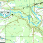 United States Geological Survey Mesick, MI (1987, 24000-Scale) digital map