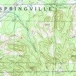 United States Geological Survey Mesick, MI (1987, 24000-Scale) digital map