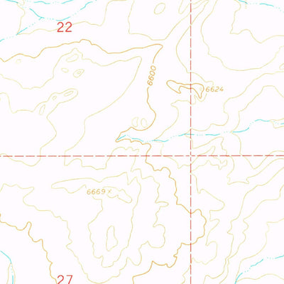 United States Geological Survey Mesita Americana, NM (1961, 24000-Scale) digital map