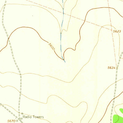 United States Geological Survey Mesita De Guadalupe, NM (1963, 24000-Scale) digital map