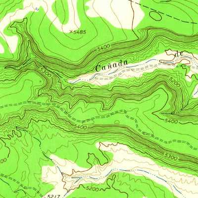 United States Geological Survey Mesita De Guadalupe, NM (1963, 24000-Scale) digital map